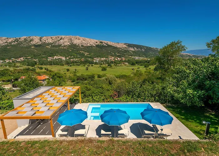 Juranic Ii With Pool Apartament Baška